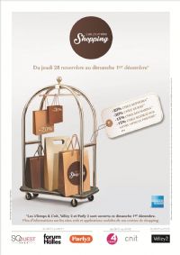 « Les Journées Shopping » dans les centres d’île-de-France avec un Show case exclusif de Mai Lan. Du 28 novembre au 15 décembre 2013. 